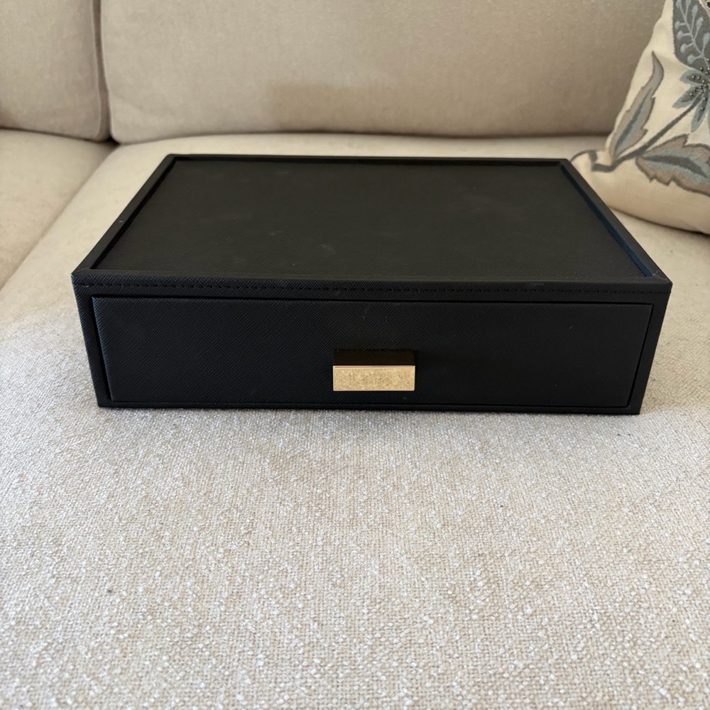 ⚠️ STACKERS Jewelry Classic Box Collection Deep Accessory Drawer Anti Tarnish - Picture 2 of 10